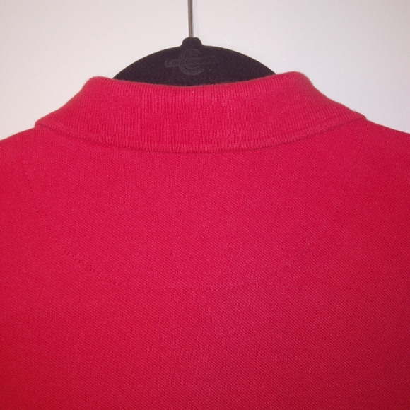 Cavi Boy's XL Red Polo Shirt With Epilettes Gold Embroidery and Buttons - Picture 9 of 13